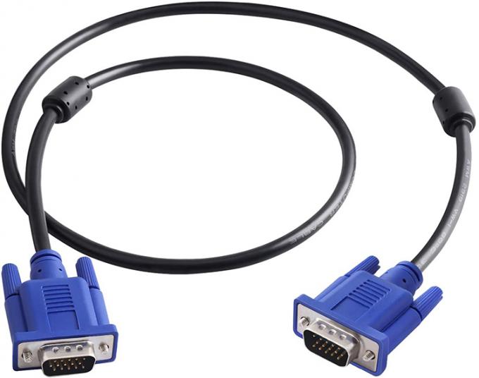 1M 1.5M 2M 3M 5M 1080P macho a macho HD DB 15 PIN VGA para VGA Monitor Cable para PC Computador 3