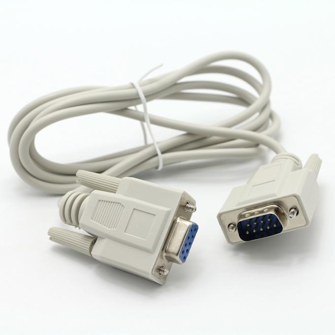 OEM Shield Homem para Mulher DB9 RS232 9 Pin Directo Através de Extensão Serial Data Cable 0