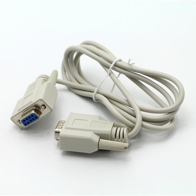 OEM Shield Homem para Mulher DB9 RS232 9 Pin Directo Através de Extensão Serial Data Cable 4