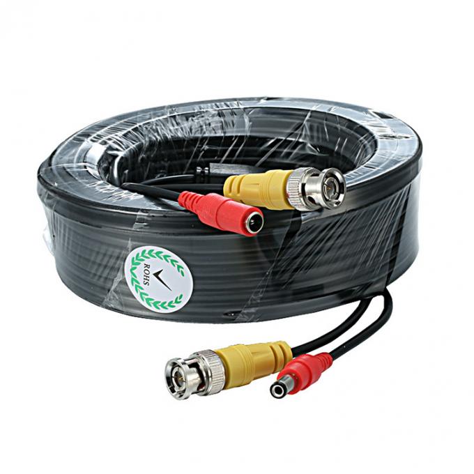 CUSTOM 5M 10M 20M Homem Mulher Assembleia de segurança RG59 vídeo BNC DC Power SDI Cable de câmera de vigilância 0