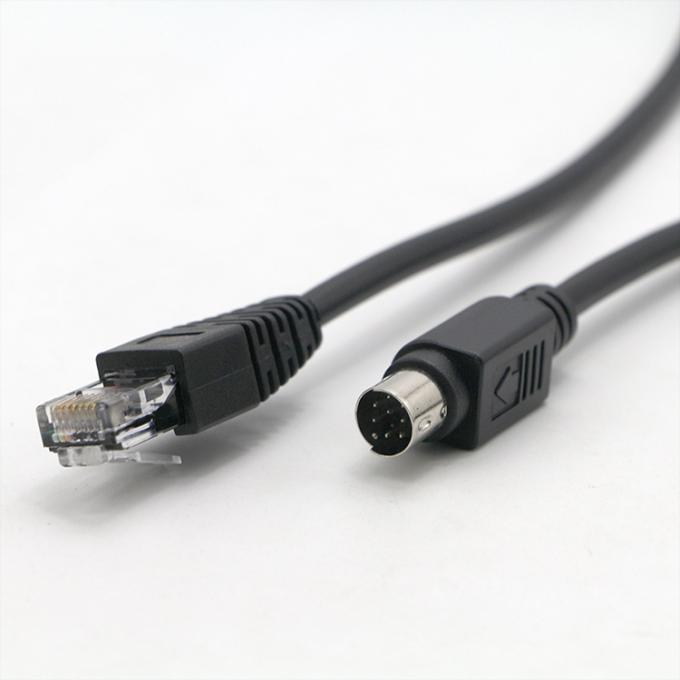 Cabos de conector RJ45 a 8 pines Mini Din 2