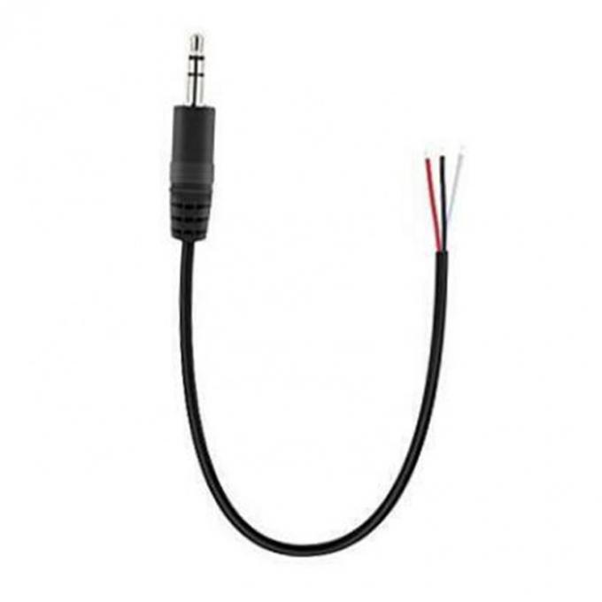 TRS 2 Pole Stereo Audio Jack 3,5 mm Plug masculino para descartável 0