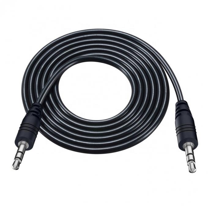 Cable de extensão de jack de áudio auxiliar de 3,5 mm 0