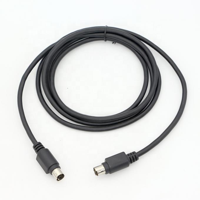 CUSTOM 1M 3M Shield S Video Homem para Homem Mini Din 6 Pin cabo 0