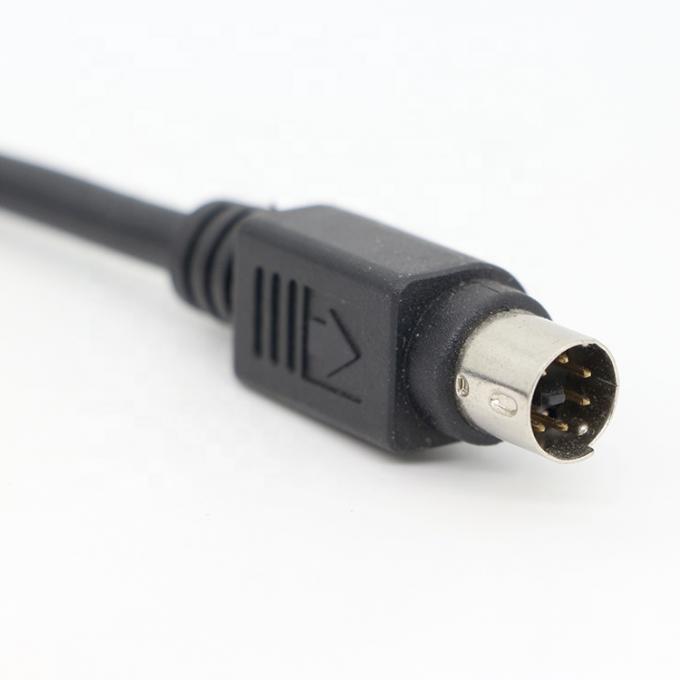 CUSTOM 1M 3M Shield S Video Homem para Homem Mini Din 6 Pin cabo 3