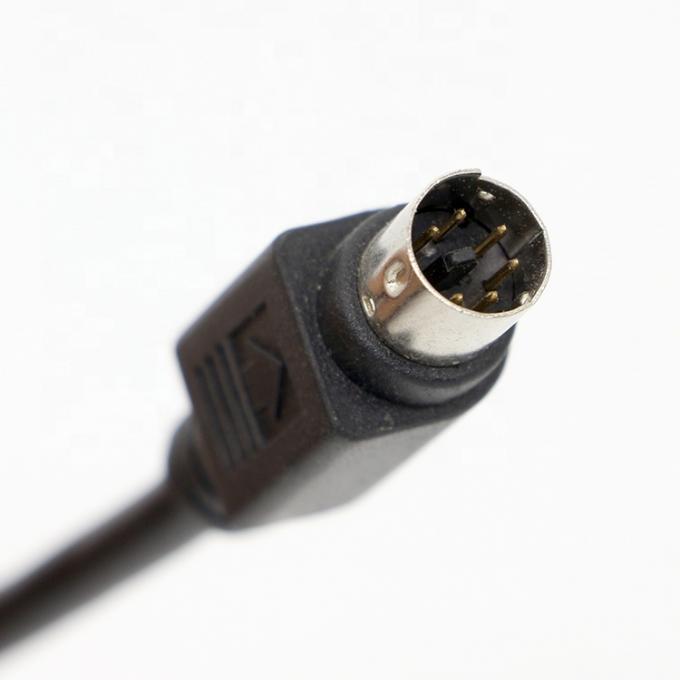 CUSTOM 1M 3M Shield S Video Homem para Homem Mini Din 6 Pin cabo 4