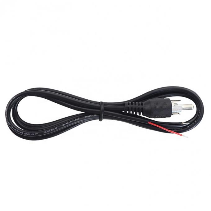 Custom RCA Plug masculino para nu fio despojado acabamentos em lata cabo 4