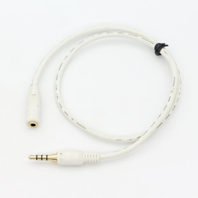 1m 2m 3m 3.5mm 4 Poles TRRS Jack masculino para 3.5mm TRRS Feminino Stereo Aux Audio Extension Cable 3