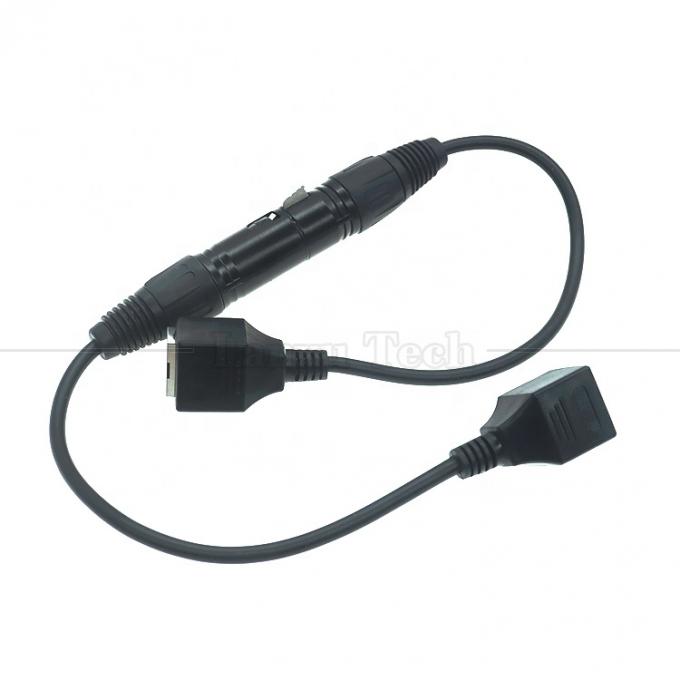 XLR 3 Pins Polos Homem Fêmea para RJ45 Fêmea Cat5 Network Ethernet Adapter Cable para LED Audio DMX CON Controller 6