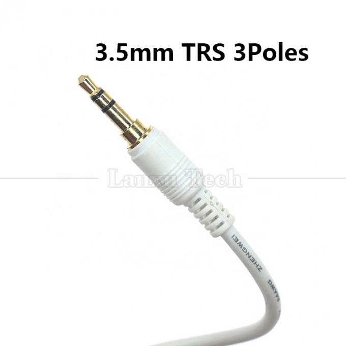 Cabos de extensão de áudio de 3,5 mm TRS 3 Polos 2
