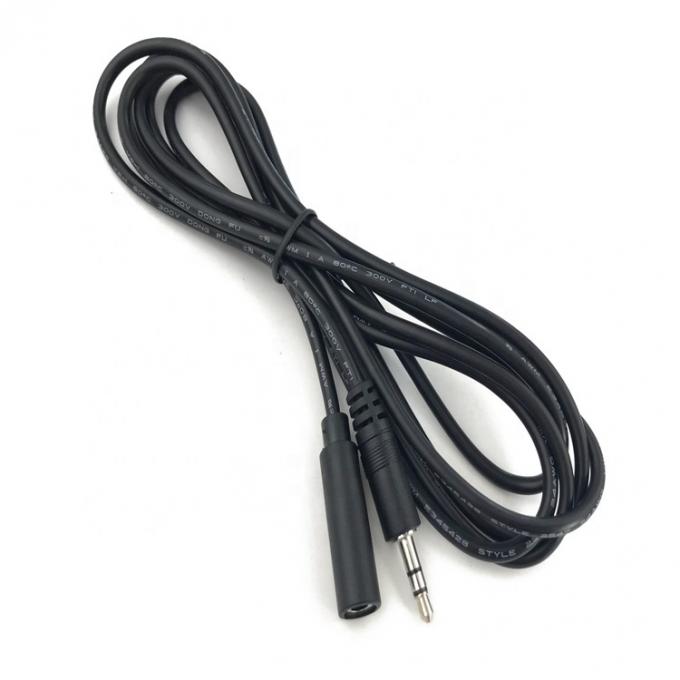 1m 3m 5m 3 Poles Trs Homem para Mulher 3.5mm Audio Jack Cable 0
