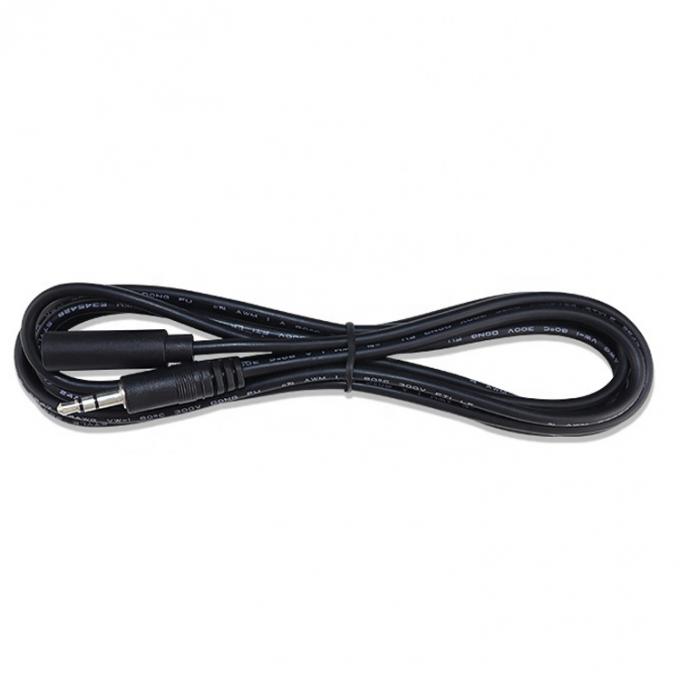 1m 3m 5m 3 Poles Trs Homem para Mulher 3.5mm Audio Jack Cable 4