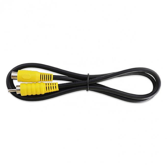 0.5m 1m 2m 3m Stereo Audio Homem para Mulher cabo coaxial RCA para HDTV 0