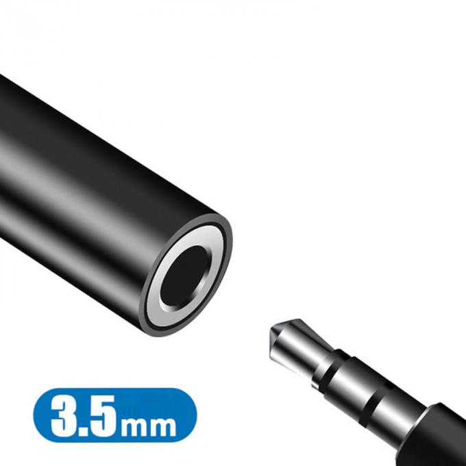 2 em 1 Tipo C a 3,5 mm Carregador Fone de ouvido Jack de áudio USB C Cable Portátil Tipo-C a 3,5 mm Adaptador de conector para telefone celular 5