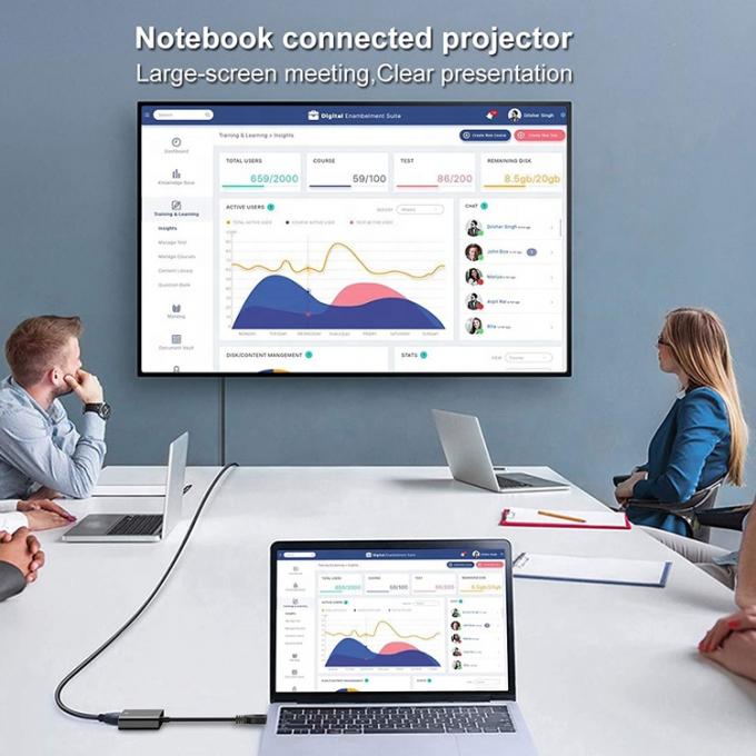 Convertidor de vídeo de multi-exibição USB 3.0 para VGA Adaptador para PC Laptop Monitor Projector HDTV 6