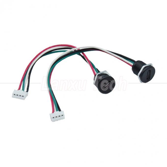 Cabo de conector de conector de 4 pines PH 2.0 XH 2.54 SH1.0 VH ZH MX 0