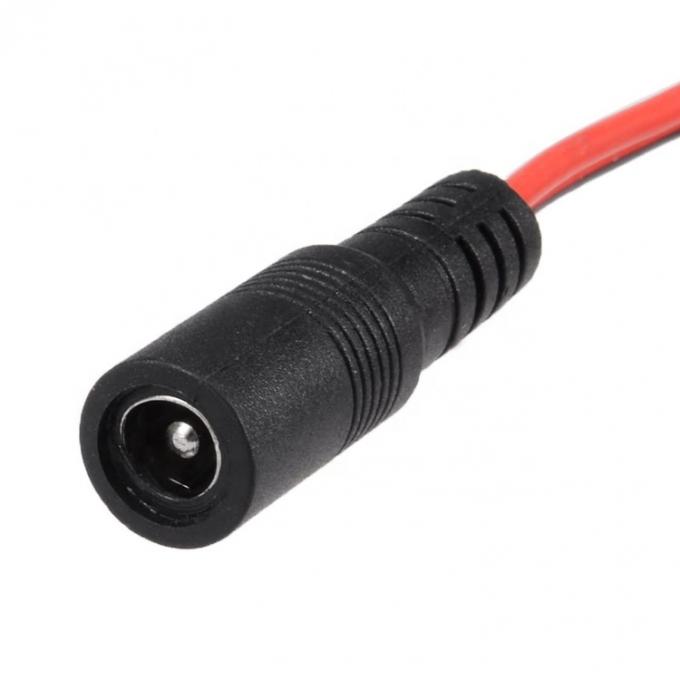 5.5x2.1mm DC Fêmea para Dual Alligator Clips Power Testing Adaptador Cable 2