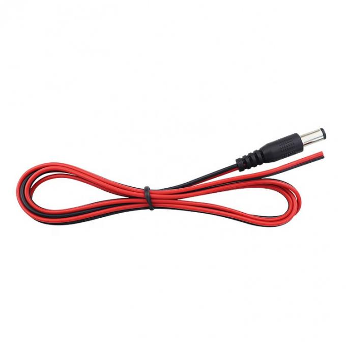 Custom 5521 5525 3.5 Conector DC macho para abrir cabo final de fio nu 4