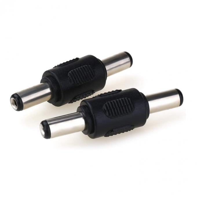 12V 24V Homem Fêmea 2.1mm X 5.5mm DC Barril Jack Power Connector Adaptador para Led Strip CCTV Camera 5