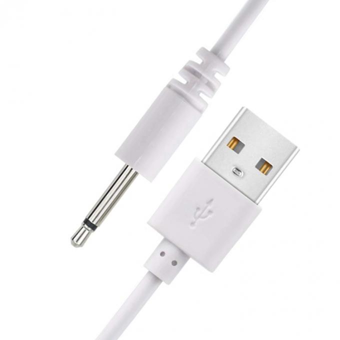 Multi Dimensões USB para 2.5mm DC Jack cabo de carregamento de energia para vibrador 2
