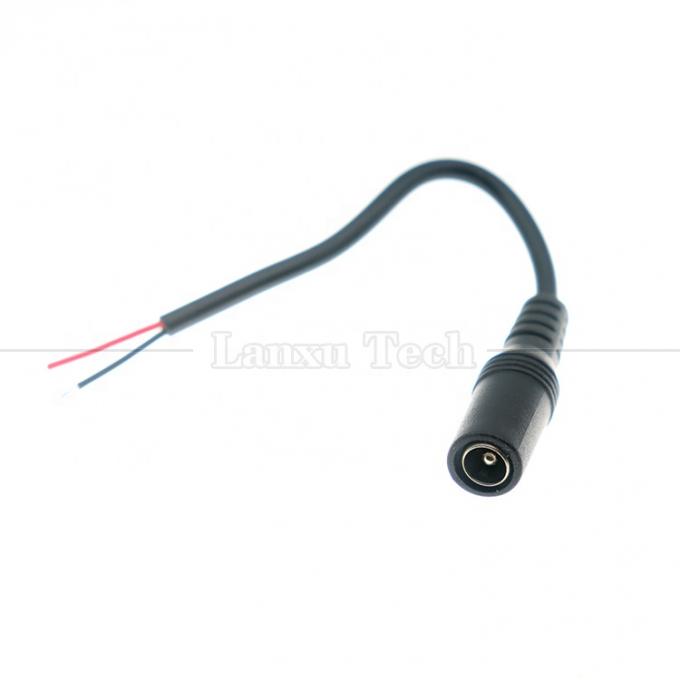 Conector de 5.5x2.1mm para abrir cabo de arame farpado para luz LED 1