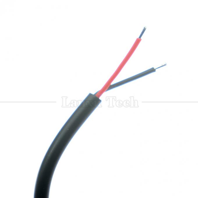 Conector de 5.5x2.1mm para abrir cabo de arame farpado para luz LED 6