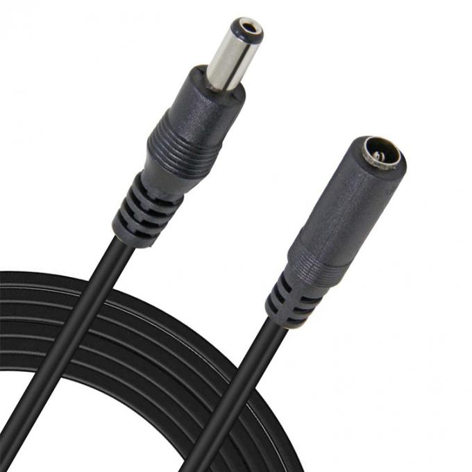 1M 2M 3M Homem para Mulher 5.5X2.1mm Jack DC Cable de Carregador de Extensão de Fornecimento de Energia para Câmera de CCTV 4