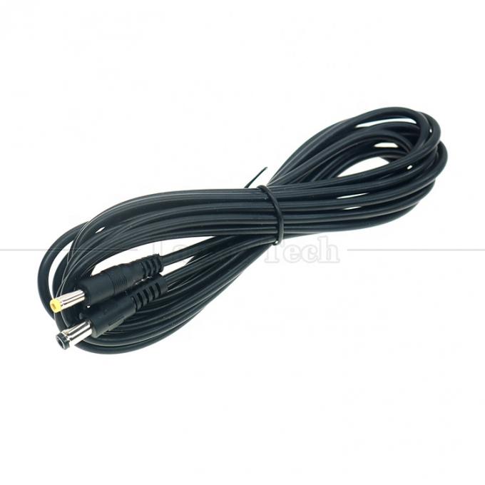 18 20 22 24 26 28AWG 1m 2m 3m 10m 12V 24V 5,5x2,1mm macho a 4,0x1,7mm Jack macho cabo de extensão de alimentação DC 5