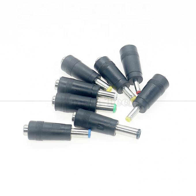 DC Fêmea 5.5x2.1mm para macho DC 5.5x2.1 3.5x1.35 4.0x1.7 5.5x1.7 5.5x2.5 6.3x3.0 6.0x4.0 Adaptador de conversão de conector 5