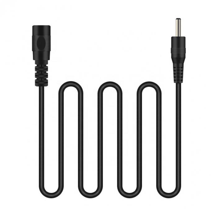 Homem para Mulher 3.5 1.35mm Cable DC de Extensão de Potência para Banco de Potência de Câmera de CCTV 1