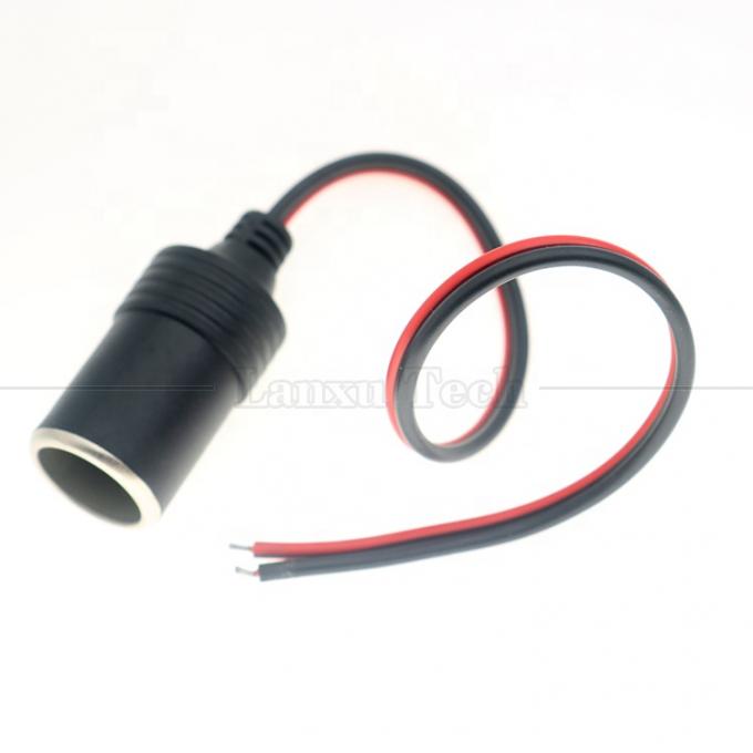 12V 24V 10A 18AWG DC Cigarette Car Lighter Female Socket Plug Adaptador de energia cabo de extensão 3