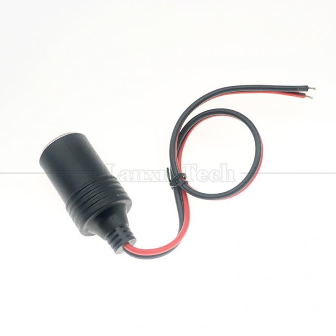 12V 24V 10A 18AWG DC Cigarette Car Lighter Female Socket Plug Adaptador de energia cabo de extensão 4