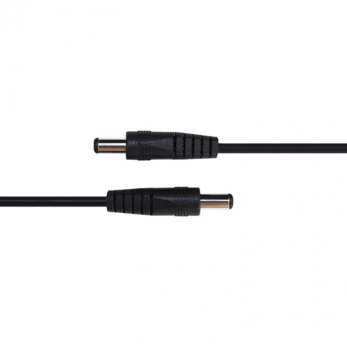 OEM 1M 3M 12V 5V macho para macho 2 núcleos 5.5X2.5mm 5.5X2.1mm 1.35x3.5mm cabo de alimentação DC 3