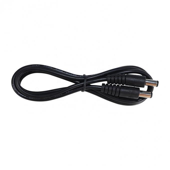 OEM 1M 3M 12V 5V macho para macho 2 núcleos 5.5X2.5mm 5.5X2.1mm 1.35x3.5mm cabo de alimentação DC 5