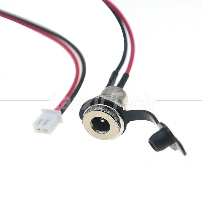 Conector DC feminina à prova d'água 5.5x2.1mm 5.5x2.5mm Jack DC099 a XH2.54 PH SH VH 1