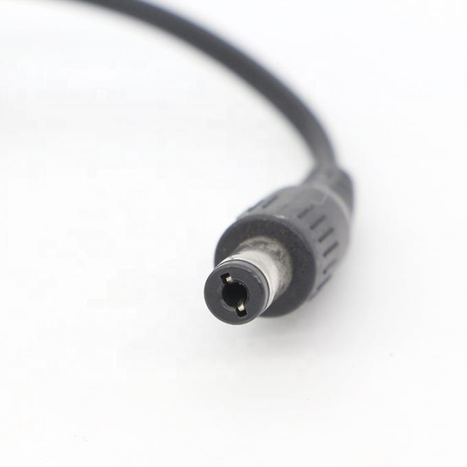Barril de entrada de alimentação em corrente contínua Jack 2.1x5.5mm macho Fêmea para abrir Pigtail SR DC Power Cable 3