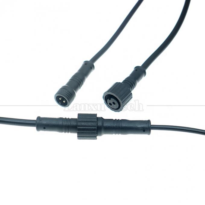 Cabos de montagem M12 de pin 2 3 4 5 6 7 8 para LED 1