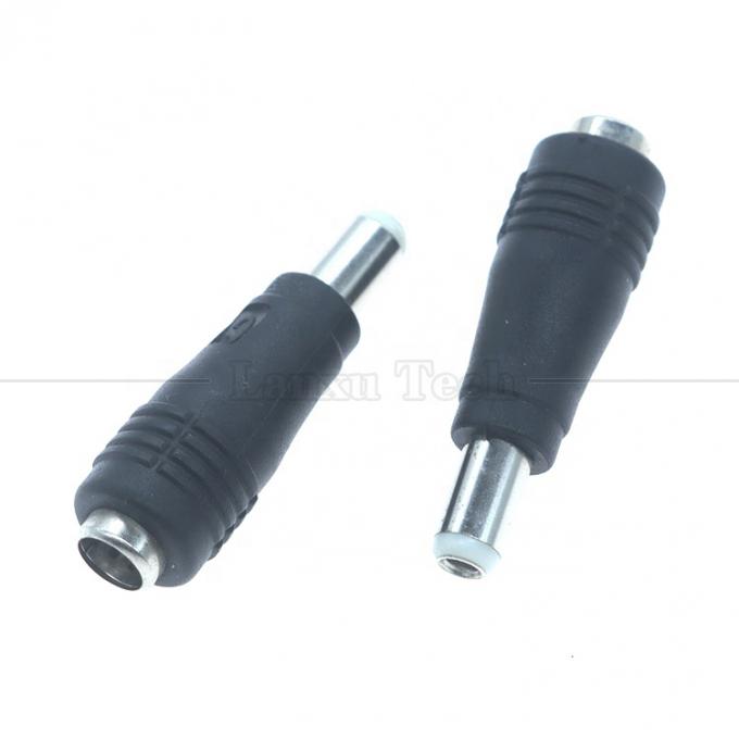 5.5x2.1mm Mulher para 5.5x2.5mm Plug Macho DC Power Barrel Jack Conector Converter Adaptador 3