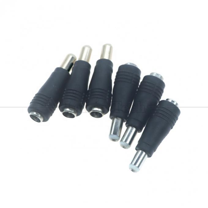5.5x2.1mm Mulher para 5.5x2.5mm Plug Macho DC Power Barrel Jack Conector Converter Adaptador 0