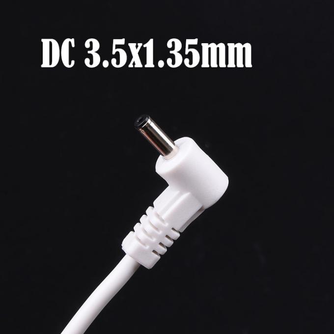 Ângulo de 90 graus personalizado 1m USB para DC macho 3.5x1.35mm cabo de extensão de energia 3