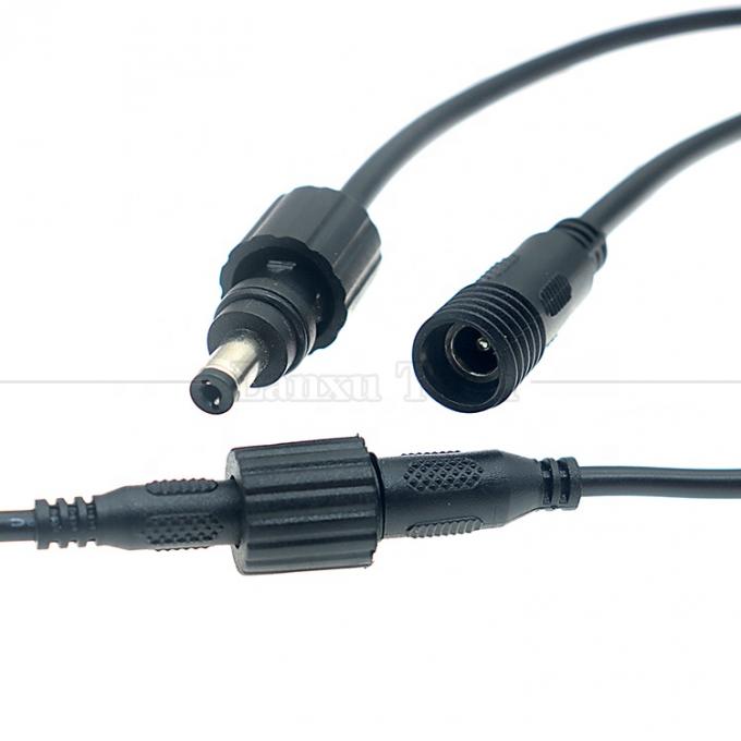 Impermeável IP68 IP67 Homem para Mulher 5.5X2.1mm 5.5x2.5mm 3.5x1.35mm Jack DC Power Extension Cable 1