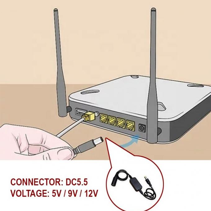 DC 5V 9V 12V 15V Controlador automático Alimentação desligada Reiniciar Refrescar WiFi Router Restarter automático Timer 2