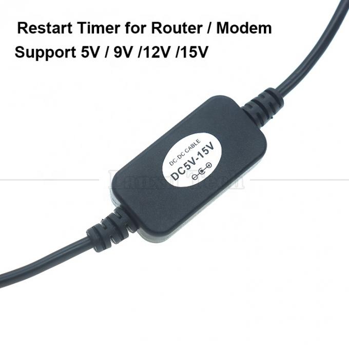 DC 5V 9V 12V 15V Controlador automático Alimentação desligada Reiniciar Refrescar WiFi Router Restarter automático Timer 3
