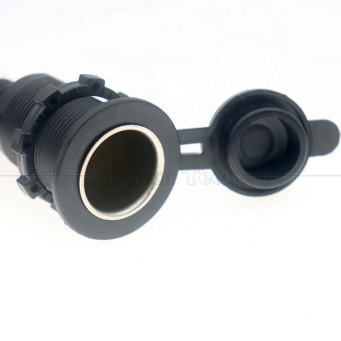12V 24V 16AWG DC resistente à água Cigarette Lighter Female Socket Plug Power Adapter Extension Cable 1