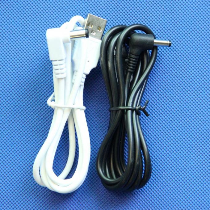 Branco Preto USB macho a 90 graus Ângulo direito 5.5 X 2.1mm 5.5x2.5mm 3.5x1.35mm 4..0x1.7mm macho cabo DC 2