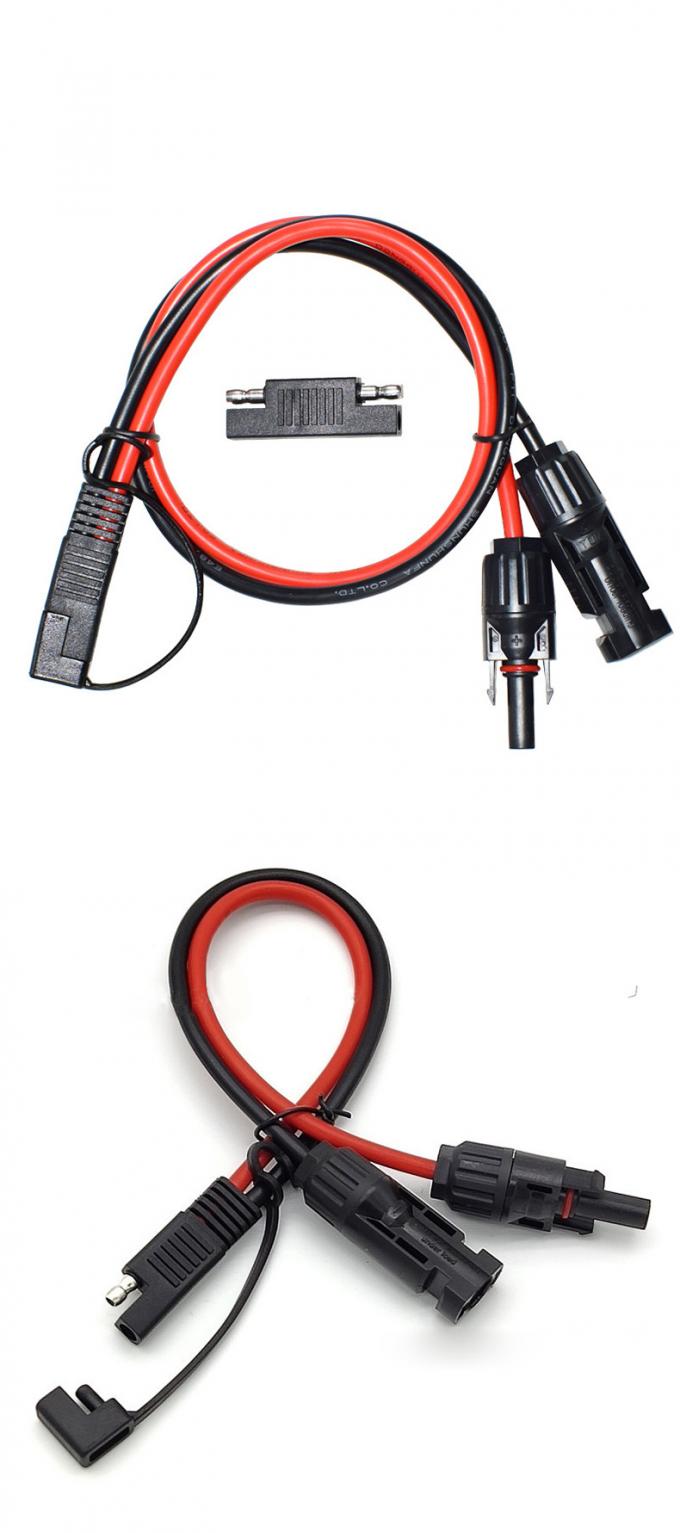 10AWG SAE para o adaptador de painel solar cabo de extensão RV painel solar conector cabo para RV caravana painéis solares bateria carga 3