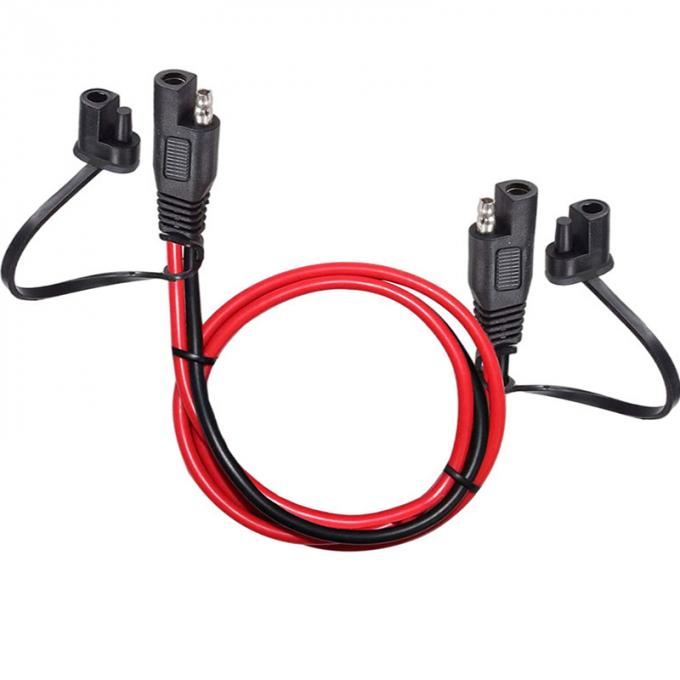 14AWG 2m SAE para SAE Power Cable de extensão automotiva de desconexão rápida Arnês de fio SAE conector para bateria solar 1