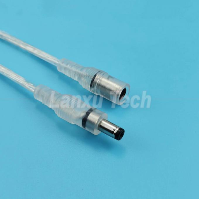 Cable de extensão de energia Jack de barril DC.5x2.1mm para lâmpada LED 5