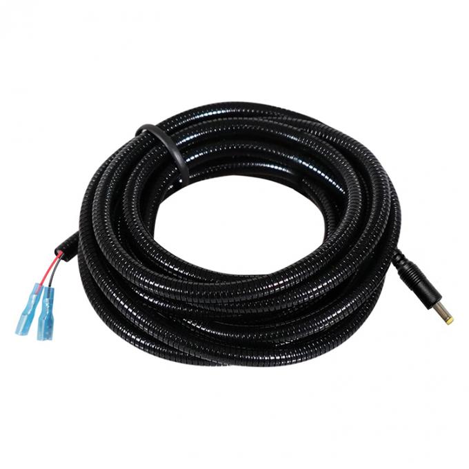 Capa de metal resistente à mastigação DC 5.5x2.1mm 4.0x1.7mm para conector de espadas cabo de extensão de energia para câmeras de rastreamento 2