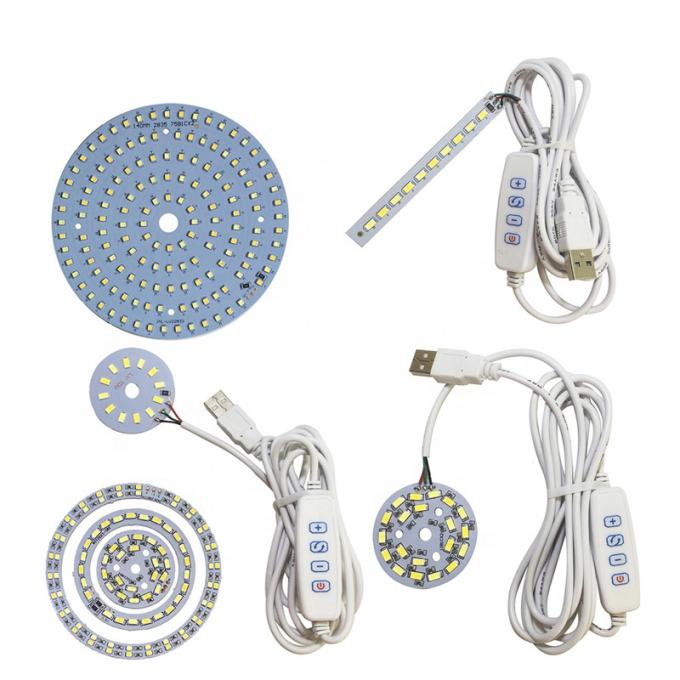 Interruptor de atenuação de energia de 5 V Cable de carregador USB para faixa LED 6